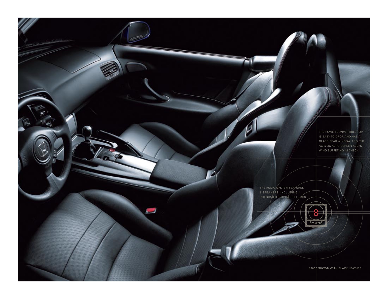 2009 Honda S2000 Brochure Page 6